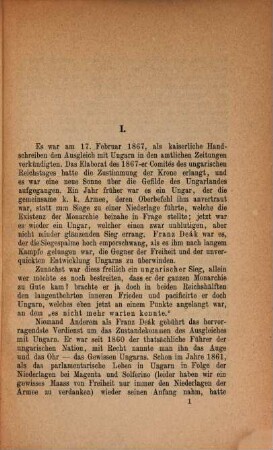 Graf Andrássy und seine Politik
