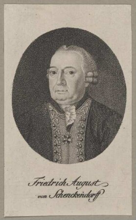 Bildnis des Friedrich August von Schenckendorff