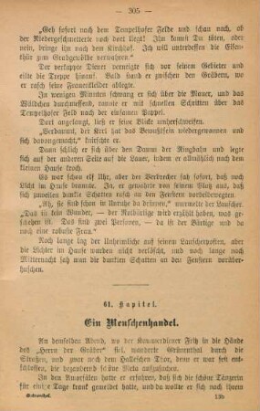 61. Kapitel. Ein Menschenhandel.