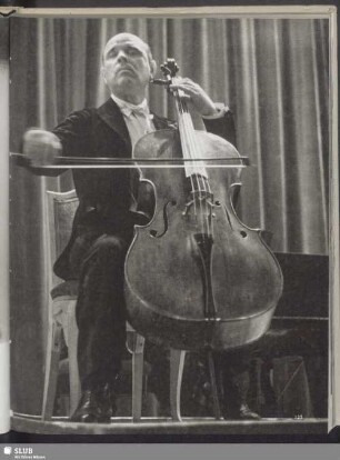 Pablo Casals in Paris 1935
