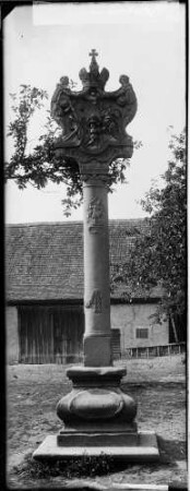 Messelhausen Katholische Sankt Burkhard Kirche Bildstock (Trinitas)