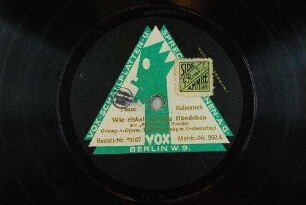 Wie eiskalt ist dies Händchen : "Bohème" / (G. Puccini)