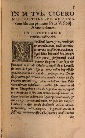 Castigationes in Ciceronis epistolas ad Atticum