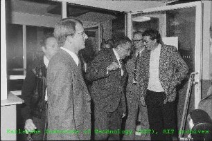Besuch von Prof. Edward Teller (Senior Fellow, Hoover Institution, Stanford University) am Kernforschungszentrum Karlsruhe (KfK)