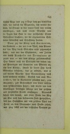 67. Alexanders Rückzug und Tod