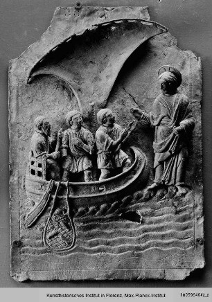 Bronzetür mit Szenen aus dem Leben Christi : Navicella