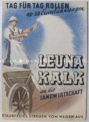 Werbeprospekt der Leuna-Werke für Düngemittel