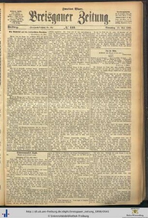 15.05.1898 (Zweites Blatt)