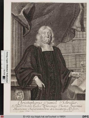 Bildnis Christoph Daniel Schreiter