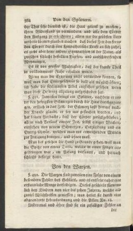 Von den Warzen