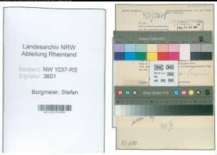 Entnazifizierung Stefan Borgmeier , geb. 14.03.1904 ()