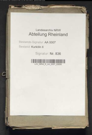Taxordnung für die Bonner Schiffsleute, Fuhrleute und Rheinschürger