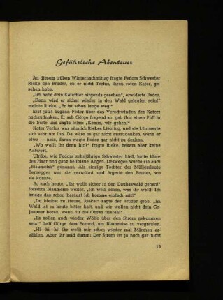 Gefährliche Abenteuer