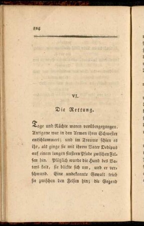 VI. Die Rettung