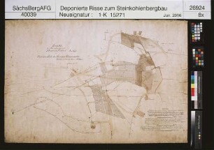 Altgemeinde, Steinkohlenwerk, Bockwa, Baue auf dem tiefen Planitzer Flöz 1 im östlichen Teil des Kommunwaldes