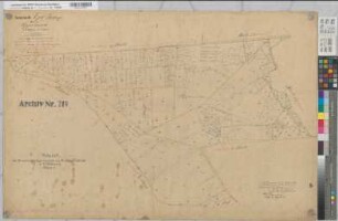 Epe, Gronau (Gronau), Alstätte (Ahaus), Wessum (Heek), Zusammenlegung des Amtsvenns, Bl.11 Urkarte I Epe Flur 9,8