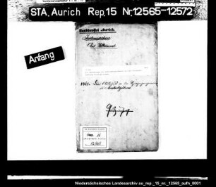 Die Genehmigung des Gemeindeausschusses bei der Synagogengemeinde Neustadt-Gödens