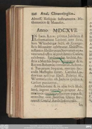 Anno MDCXVII.