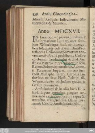 Anno MDCXVII.