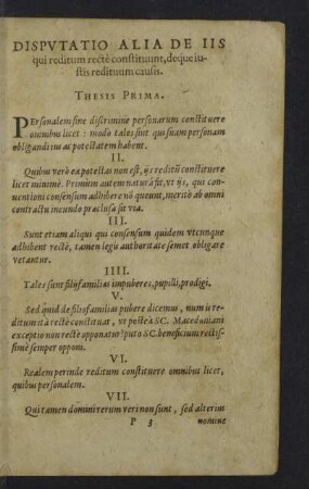 Disputatio alia de iis
