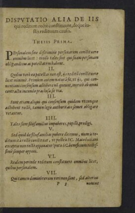 Disputatio alia de iis