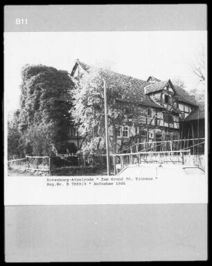 Wohnhaus Stall