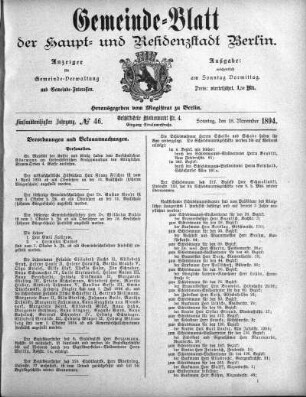 1894,46: No. 46, 18. November 1894