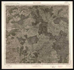 Luftbildplan von Gerchsheim