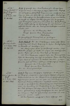 Ankauf von Schriftgut aus dem Nachlass von Professor Bergmann.