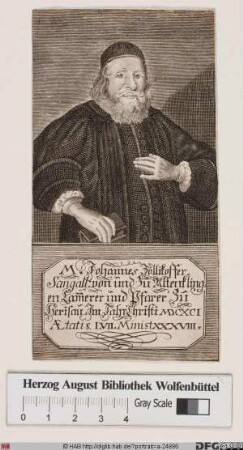 Bildnis Johann Zollikofer