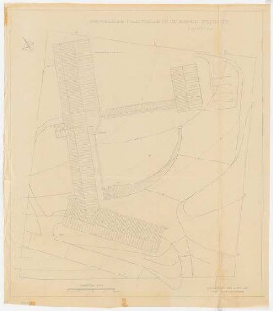 Gartenanlage Evangelische Volksschule, Erkrath-Unterbach: Lageplan 1:100