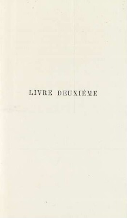 Livre deuxième