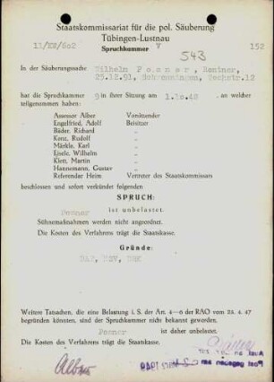 Posner, Wilhelm