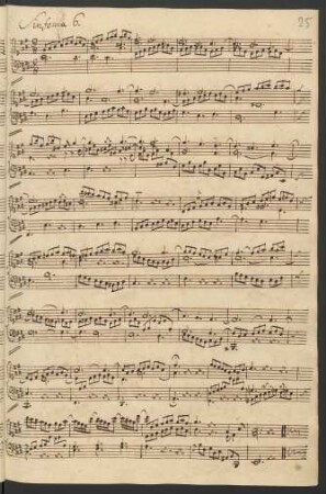 Sinfonien; cemb; E-Dur; BWV 792