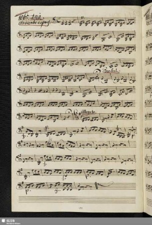 1065. Aria: Che farò senza Euridice / Gluck, W.