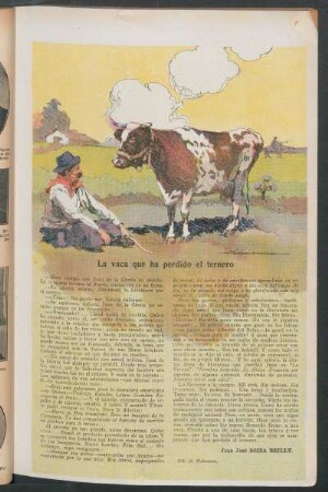 La vaca que ha perdido el ternero
