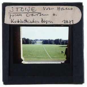 Stowe, Gartenanlage