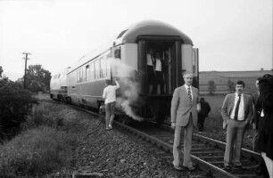 Salonwagen an der Zonengrenze