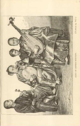 Group of Chinese musicians ...