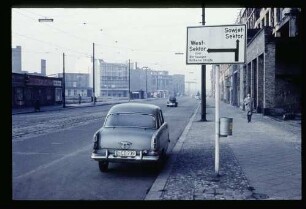 Sektorengrenze Stresemannstr. 29.11.59.