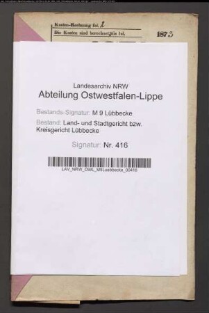 Erblasser: Dormeier, Heinrich; Erblasser: Dormeier, Anne Maria Louise Charlotte, geb. Kahmann: Abschluss eines Erbvertrags