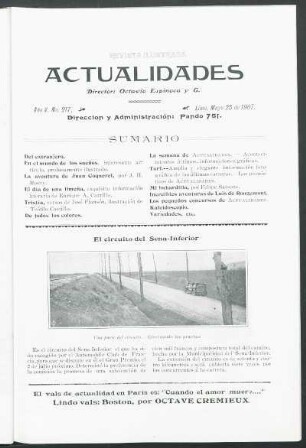 El circuito del Sena- Inferior : [Del extranjero.]