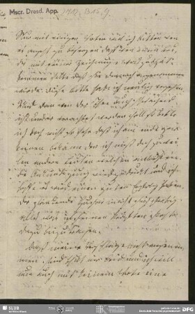 Eigenh. Brief von Sophie Bernhardi an August Wilhelm von Schlegel, Berlin, 30.08.1801