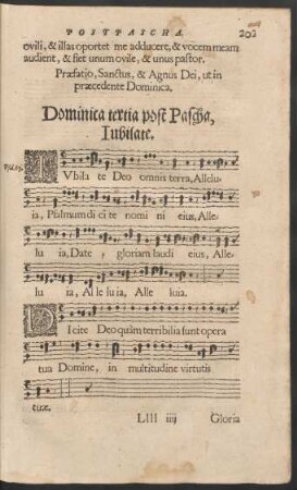Dominica tertia post Pascha, Iubilate.