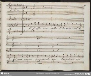 Recitativo: Ah finisca una volta e la vita e il dolor