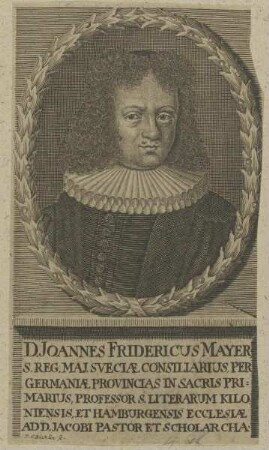 Bildnis des Joannes Fridericus Mayer