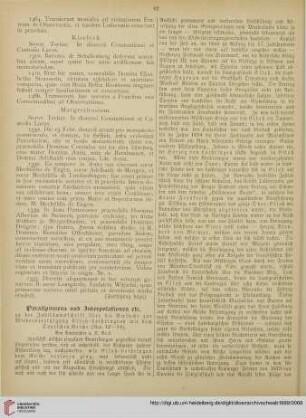 6: Paralipomena und Interpolationen etc. [1]