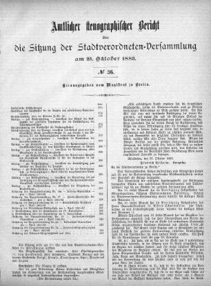 Nr. 36, 25. Oktober 1883