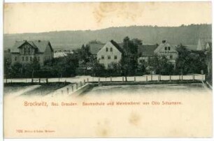 Brockwitz. Baumschule und Weintreiberei Otto Schumann