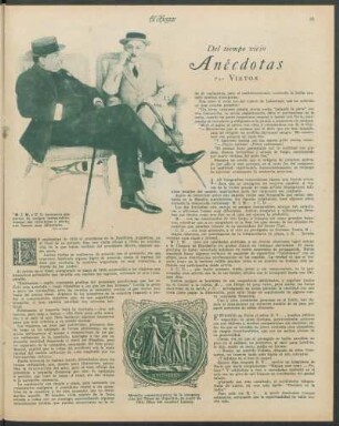 Anécdotas : Del tiempo viejo